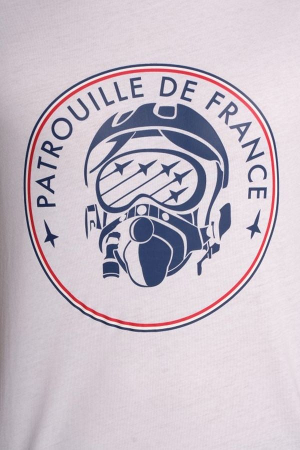 Tee Shirt Homme Patrouille De France VENDOME NATIONAL WHITE