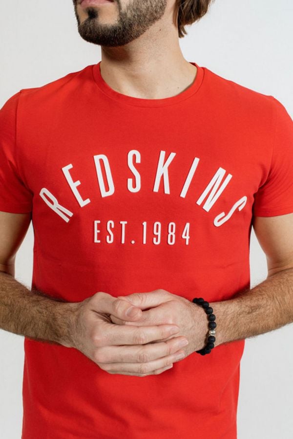 T-shirt Uomo Redskins MALCOM CALDER RED P21