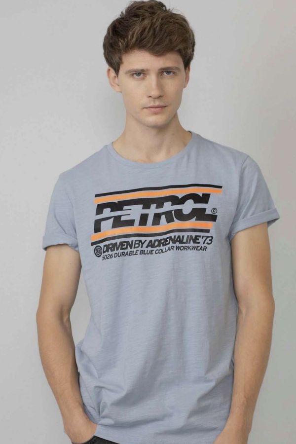 Tee Shirt Homme Petrol Industries TSR602 5145 PARROT BLUE