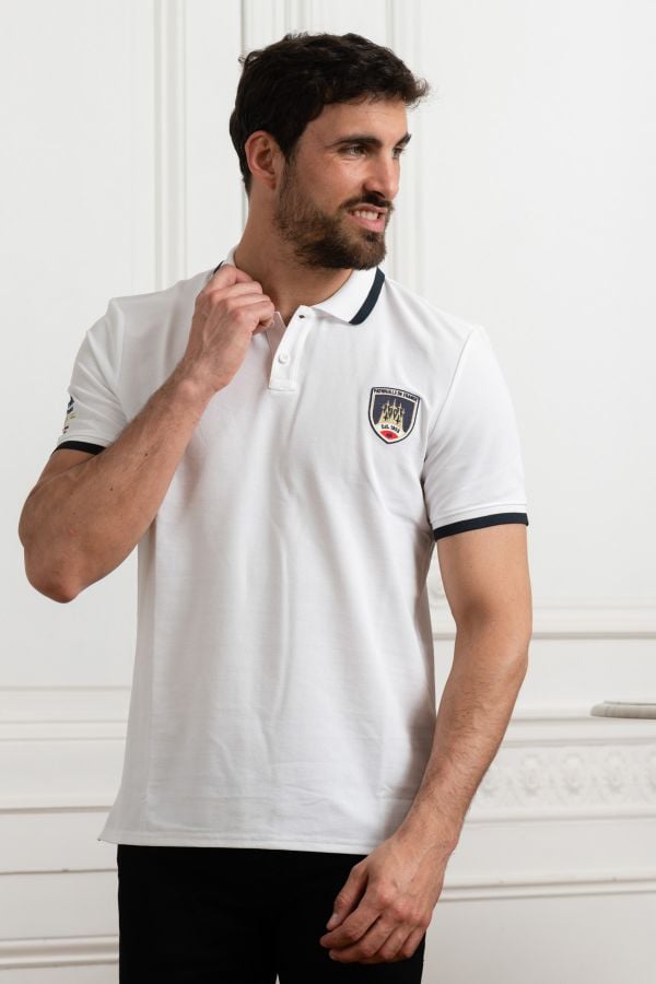 Polo Homme Redskins BANDY HIGH WHITE
