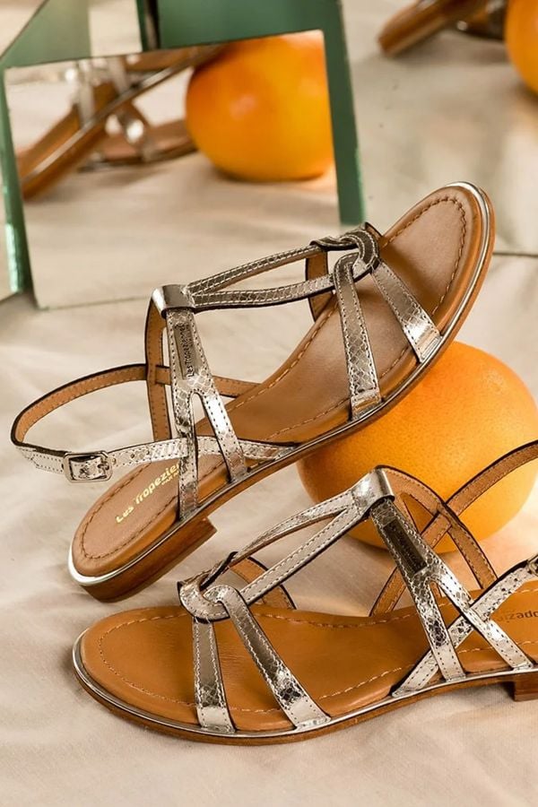 Damen Schuhe Les Tropeziennes Par M Belarbi HACKLE ARGENT