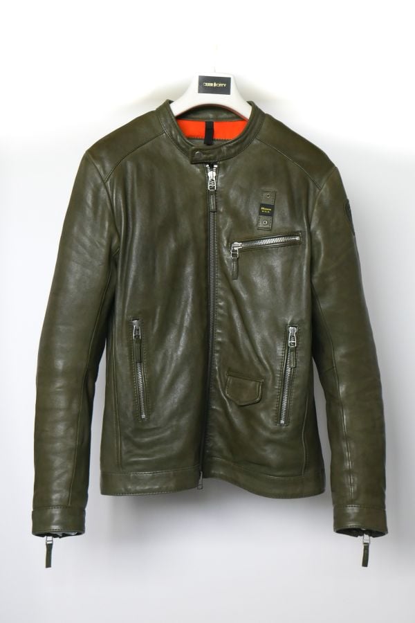 Blouson Homme Blauer COL MOTARD VINT00021