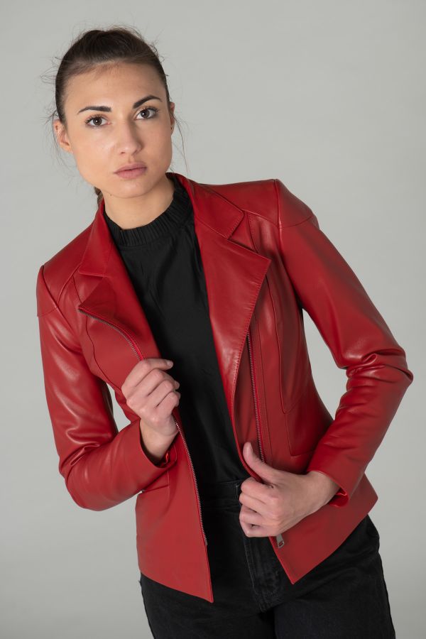 Blouson Femme Cityzen ZEBRA ROUGE