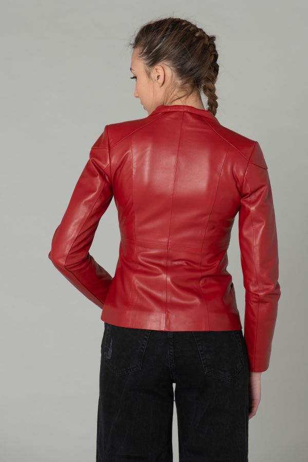 Blouson Femme Cityzen ZEBRA ROUGE