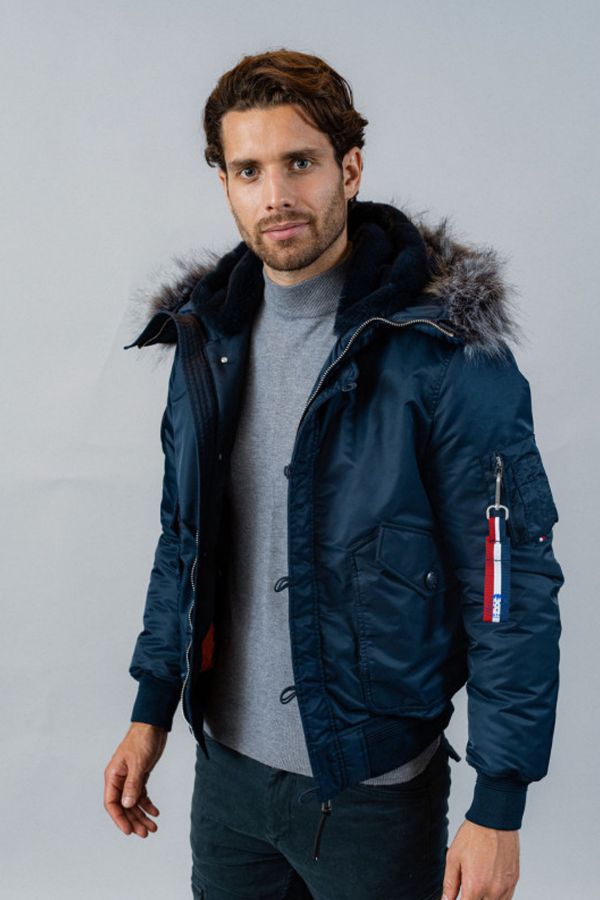 Blouson Homme Patrouille De France SUPERSONIC PHENIX NAVY