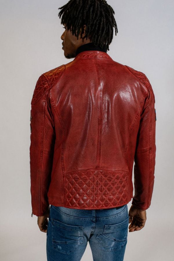 Blouson Homme Redskins NITRO BARCELONA RED