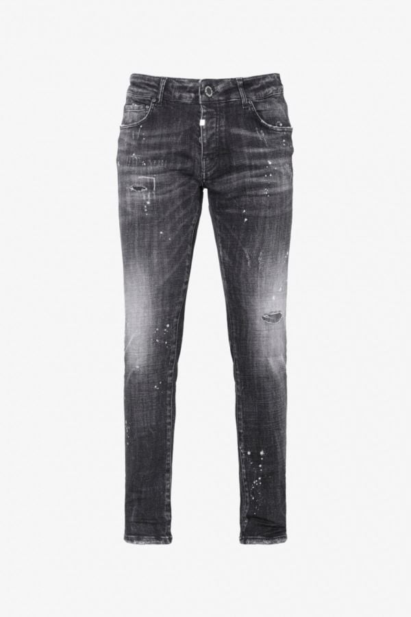 Jeans Uomo Horspist ROXBY BLACK USED