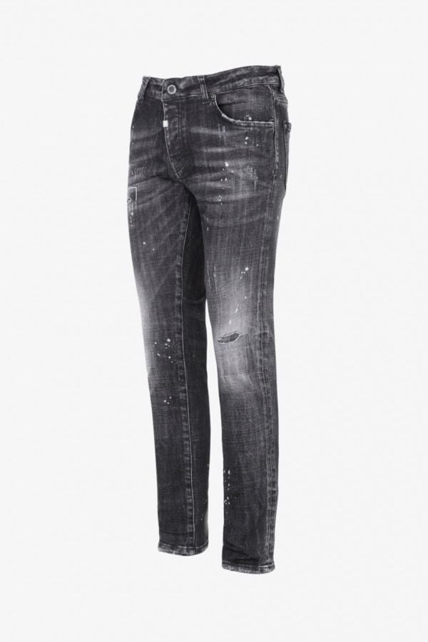 Jeans Uomo Horspist ROXBY BLACK USED