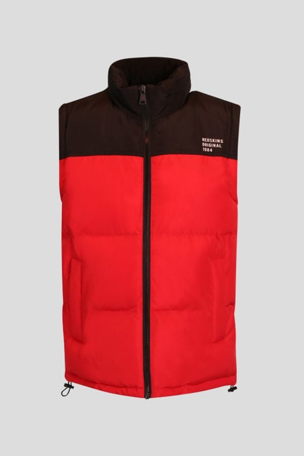 Giacche Uomo Redskins PUFFER HYPE RED BLACK