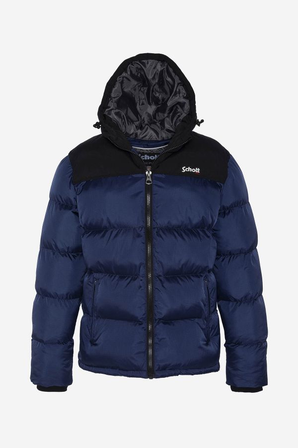 Blouson Homme Schott UTAH2 ROYAL BLUE