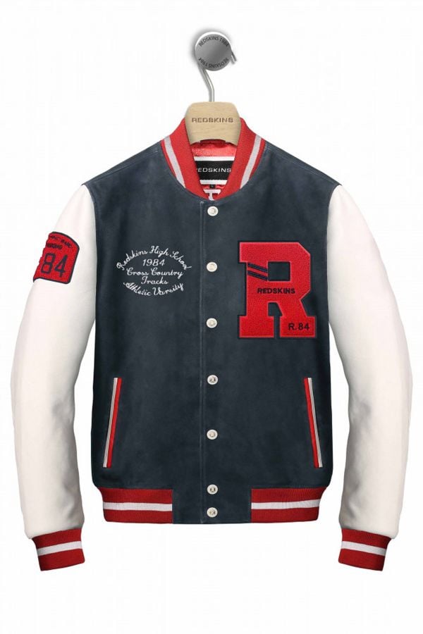 Chaqueta Hombre Redskins CLAN MUSTER NAVY WHITE