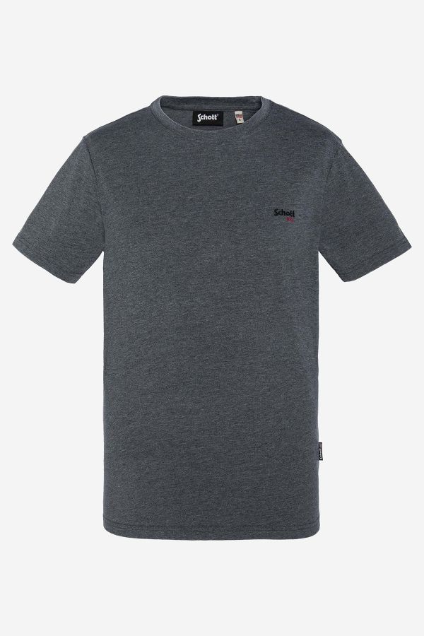 Tee Shirt Homme Schott TSSTRIKER1 BLACK