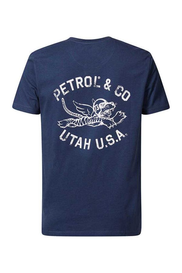 T-shirt Uomo Petrol Industries M-1020-TSR642 5082 PETROL BLUE