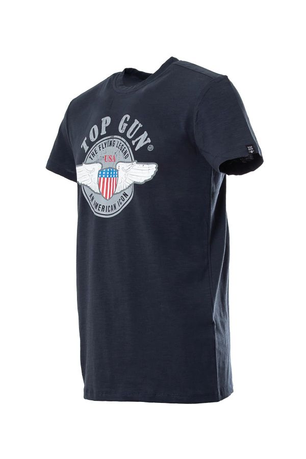 T-shirt Uomo Top Gun TEE SHIRT TG-TS04 NAVY