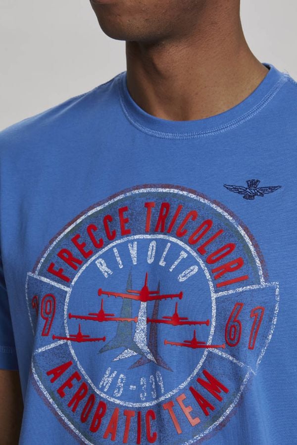 Camiseta Hombre Aeronautica Militare 221TS1946J507 ROYAL