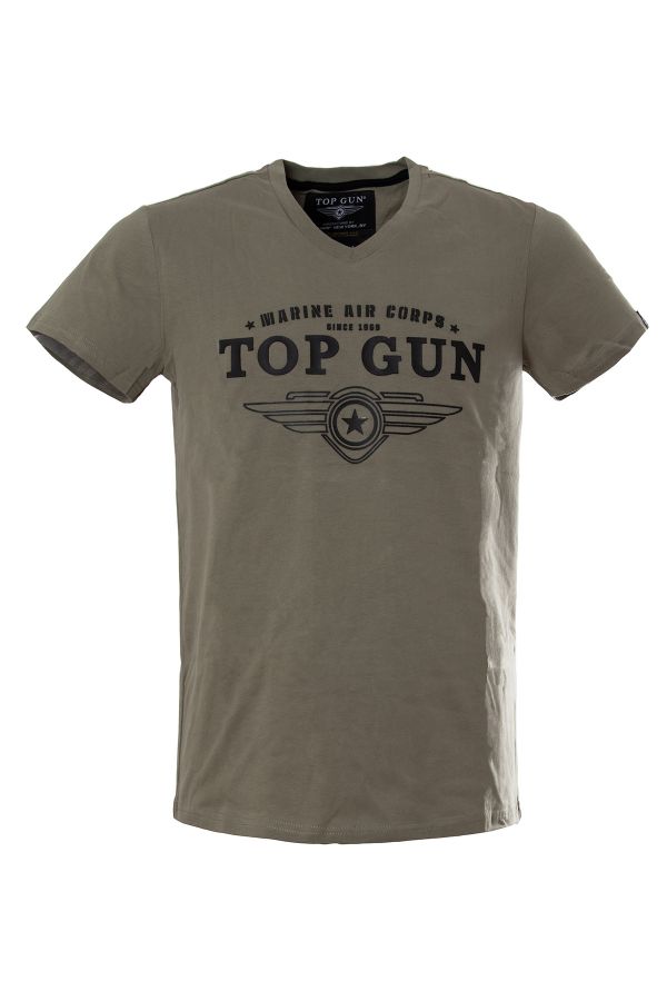 Camiseta Hombre Top Gun TEE SHIRT TG-TS-107 L.T KHAKI