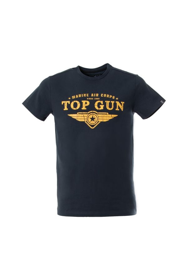T-shirt Uomo Top Gun TEE SHIRT TG-TS-108 NAVY