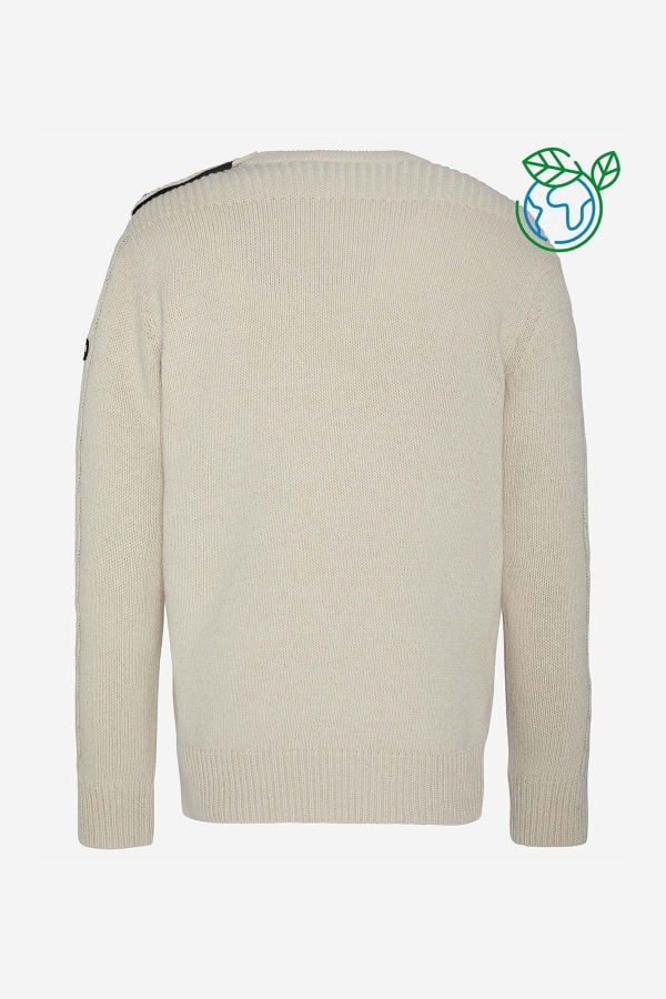 Pull/sweatshirt Homme Schott PLBRUCE4 ECRU