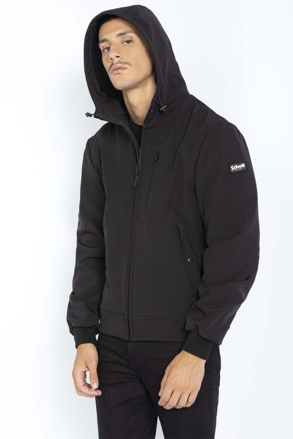 Blouson Homme Schott KALE BLACK