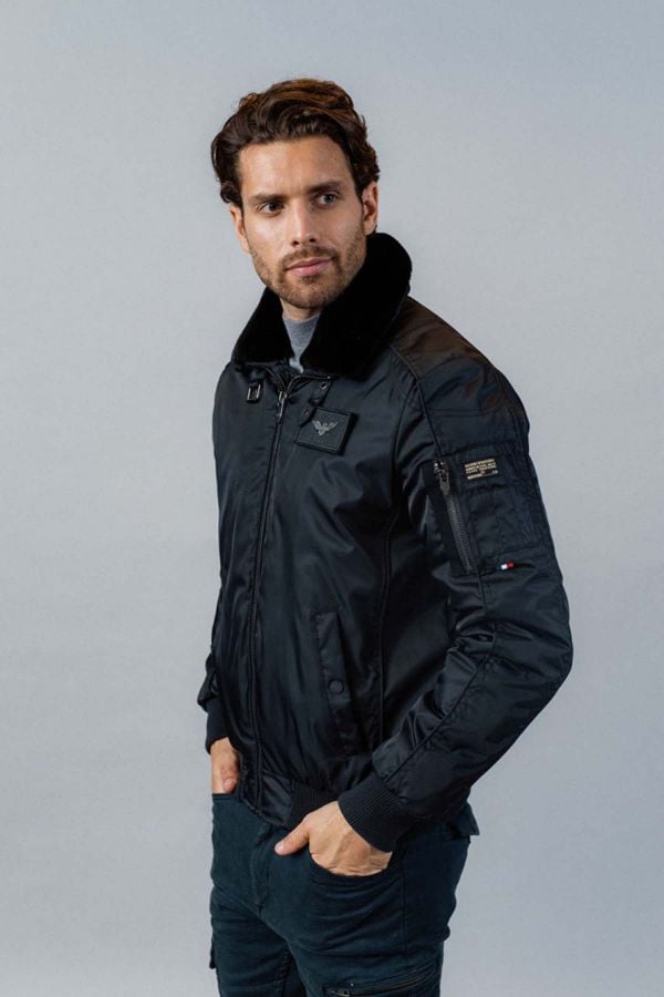 Giacche Uomo Patrouille De France HURRICAN FIGHTER NAVY BLUE