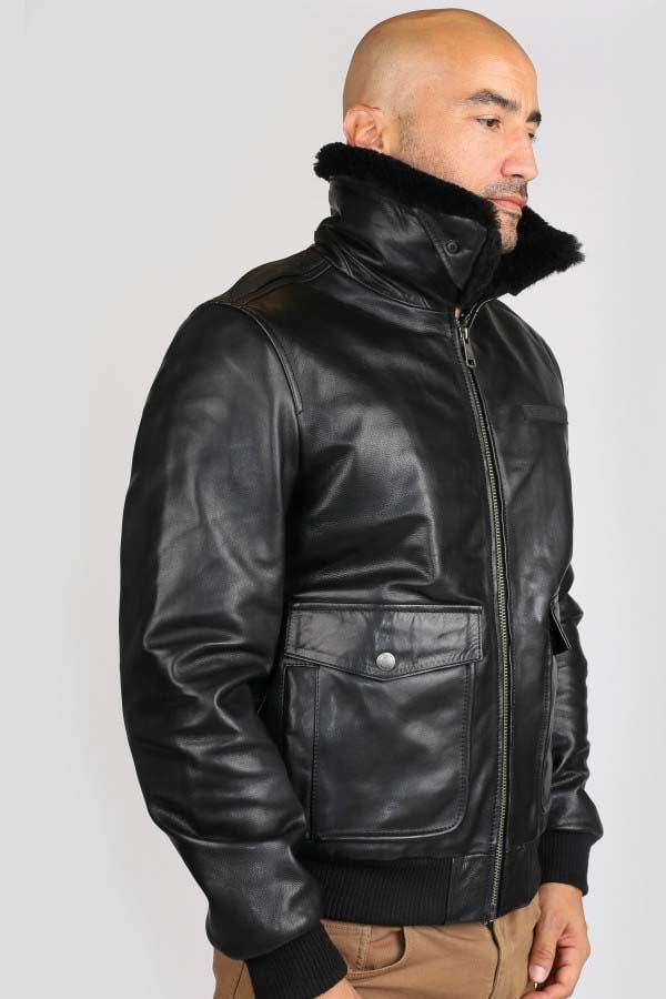 Blouson Homme Redskins PATTON ARGUS BLACK