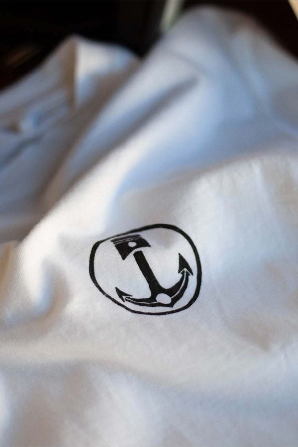 T-shirt Uomo Iron & Resin CALIFUCK TEE WHITE