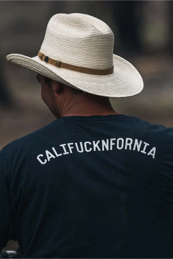 Camiseta Hombre Iron & Resin CALIFUCK TEE NAVY