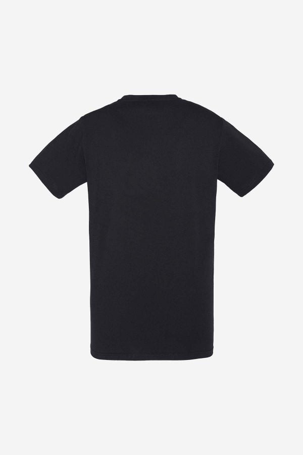 Tee Shirt Homme Schott TS01MC WHITE/BLACK