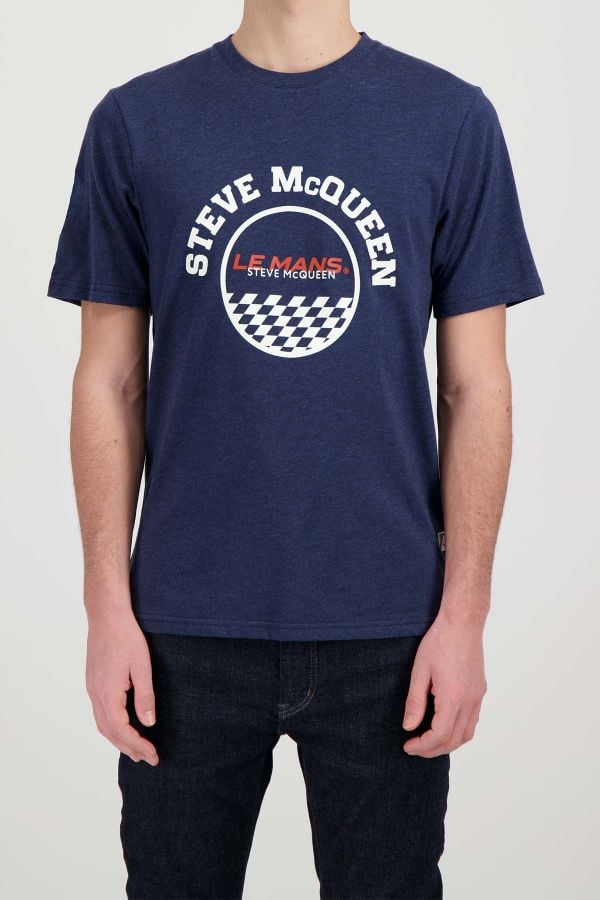 Camiseta Hombre Steve Mcqueen TEE SHIRT TSM07-120 DARK INDIGO