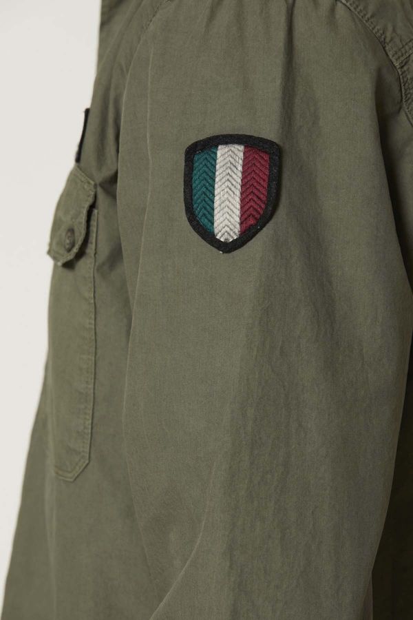 Camisa Hombre Aeronautica Militare 231CA1230CT3070 39284 VERDE 