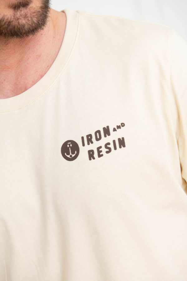 Herren T-shirt Iron & Resin THE HORSE YOU RODE TEE NATURAL