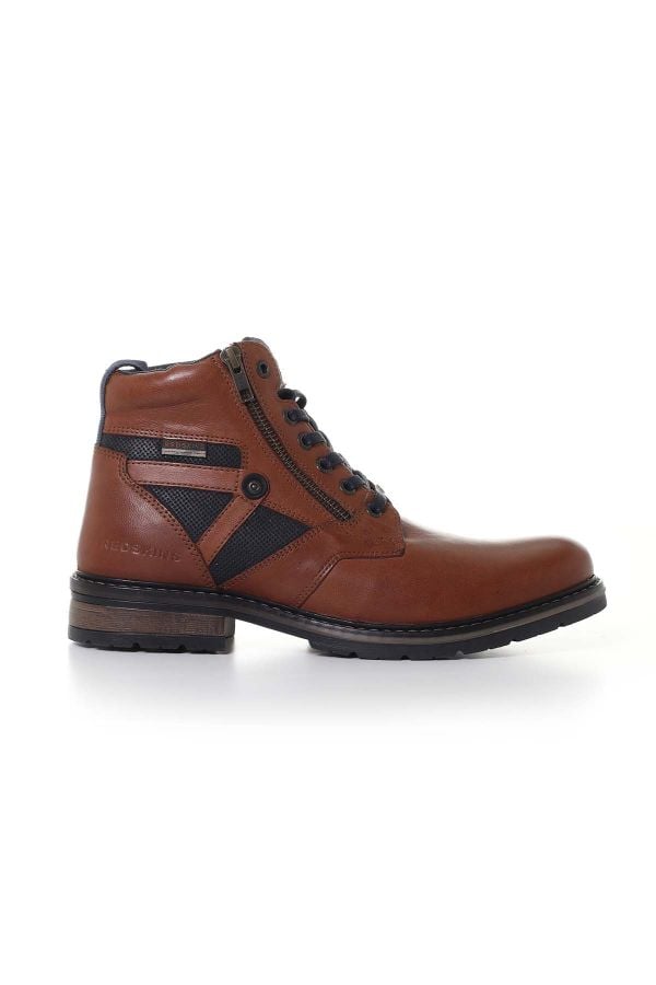 Boots/botas Hombre Redskins ETERNEL COGNAC+MARINE