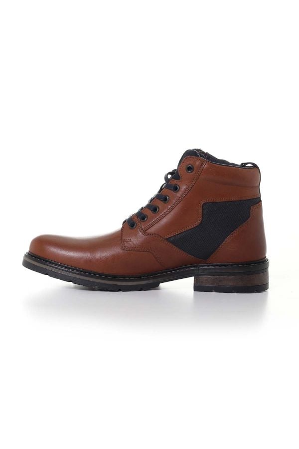 Boots / Bottes Homme Redskins ETERNEL COGNAC+MARINE