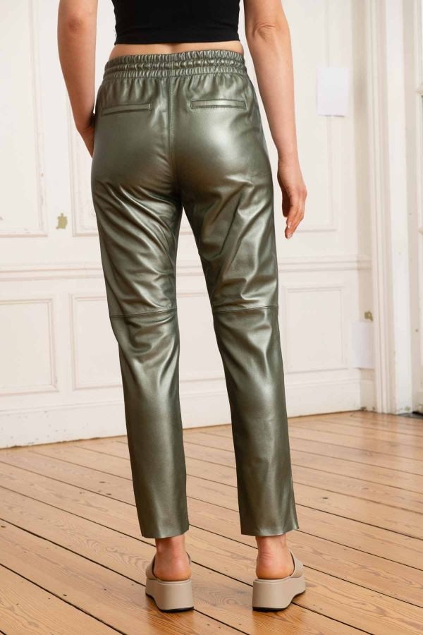 Pantaloni Donna Oakwood GIFT METAL VERT FONCE 523
