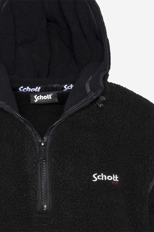 Pull/sweatshirt Homme Schott SWANDRIC1 BLACK