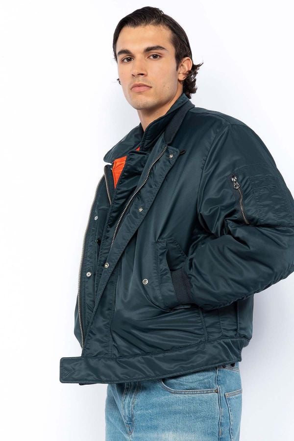 Blouson Homme Schott FLYER90RS NAVY