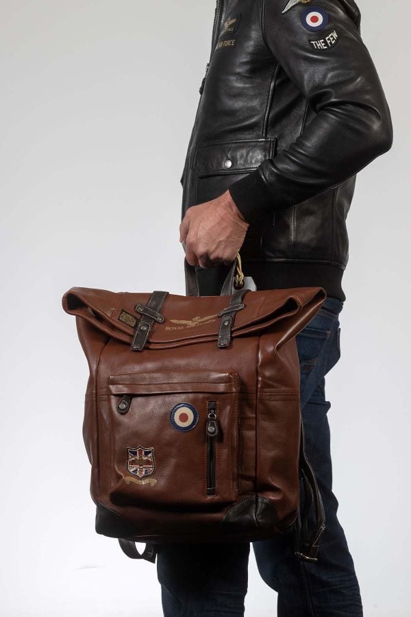 Bolsos Hombre Royal Air Force CHESHIRE3 BACKPACK TORTOISE