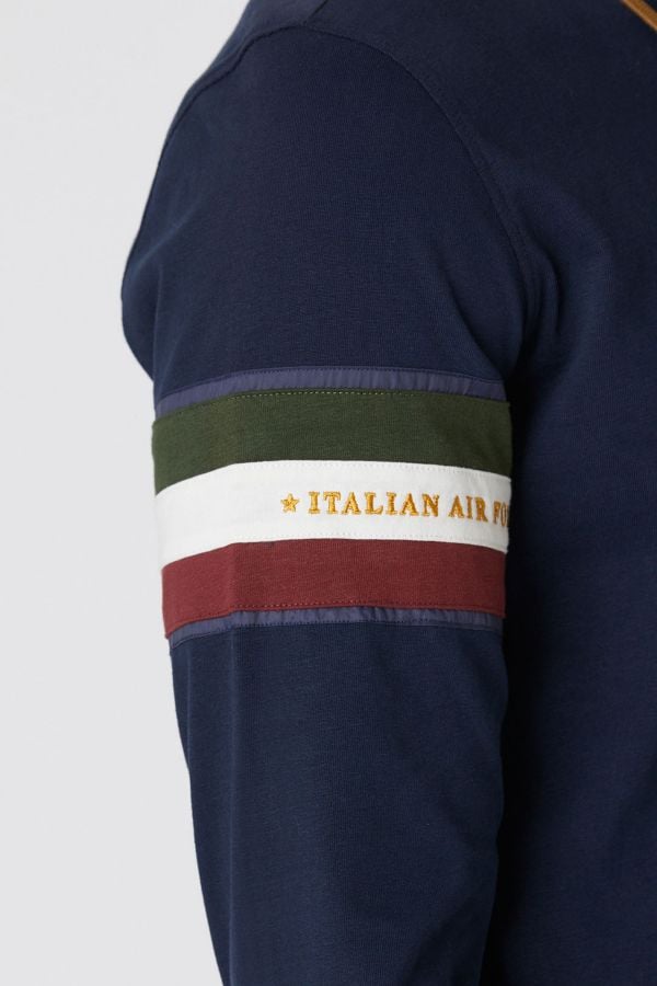 Polo Uomo Aeronautica Militare PO1722J558 08358 DARK BLU