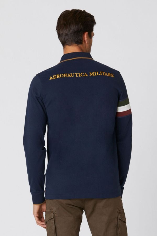 Polo Homme Aeronautica Militare PO1722J558 08358 DARK BLU