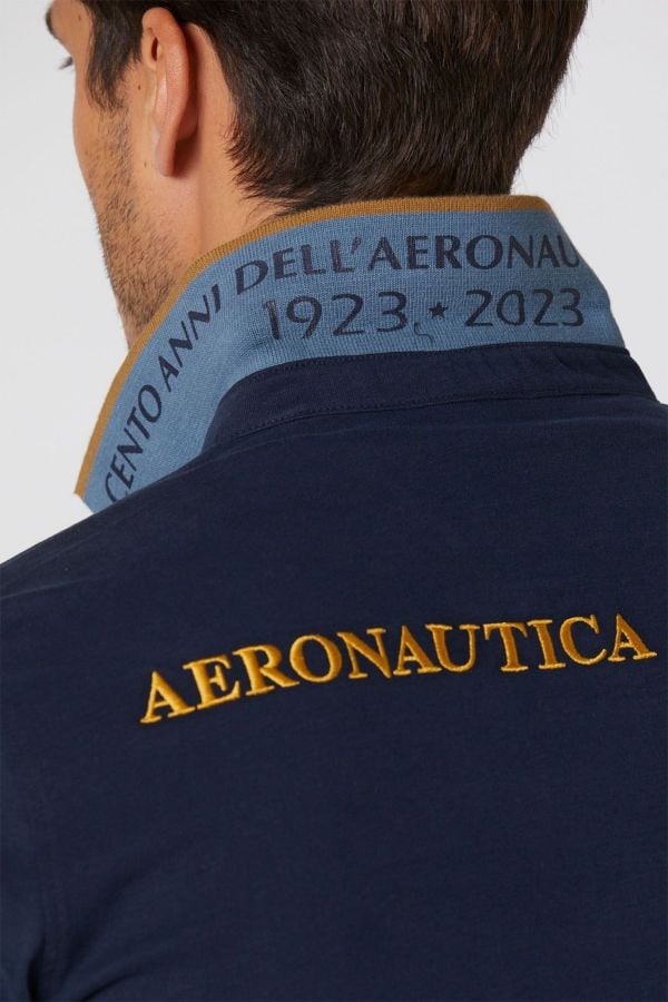 Polo Homme Aeronautica Militare PO1722J558 08358 DARK BLU