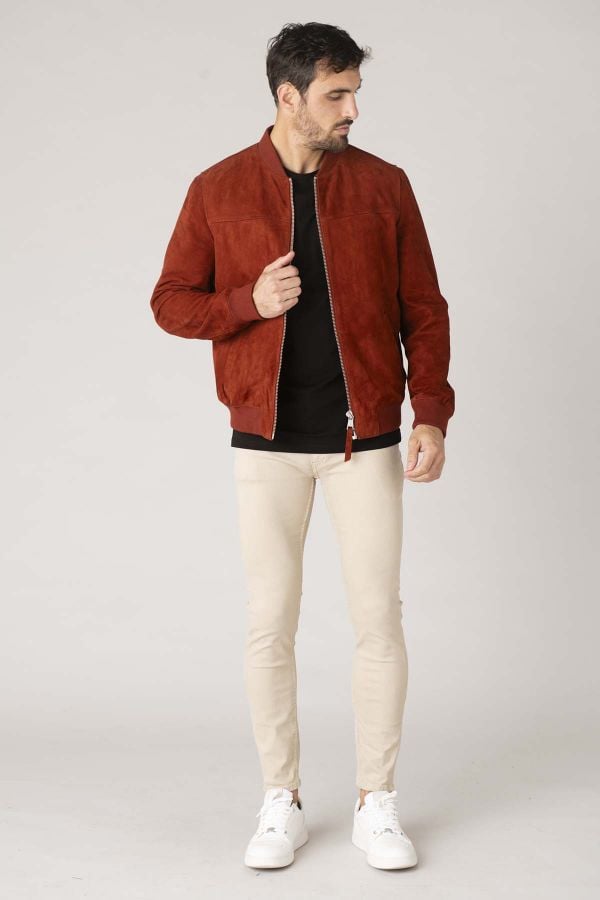 Chaqueta Hombre Redskins BOWER3 AFRICAN RUST