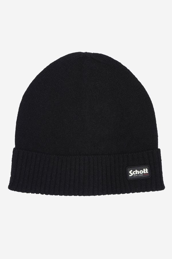 Bonnet Mixte Schott HATLANCE BLACK