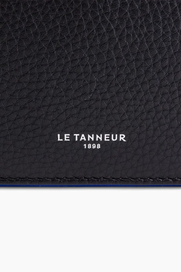 Herren Brieftasche Le Tanneur TAUG3340Y41 NOIR-LE BLEU