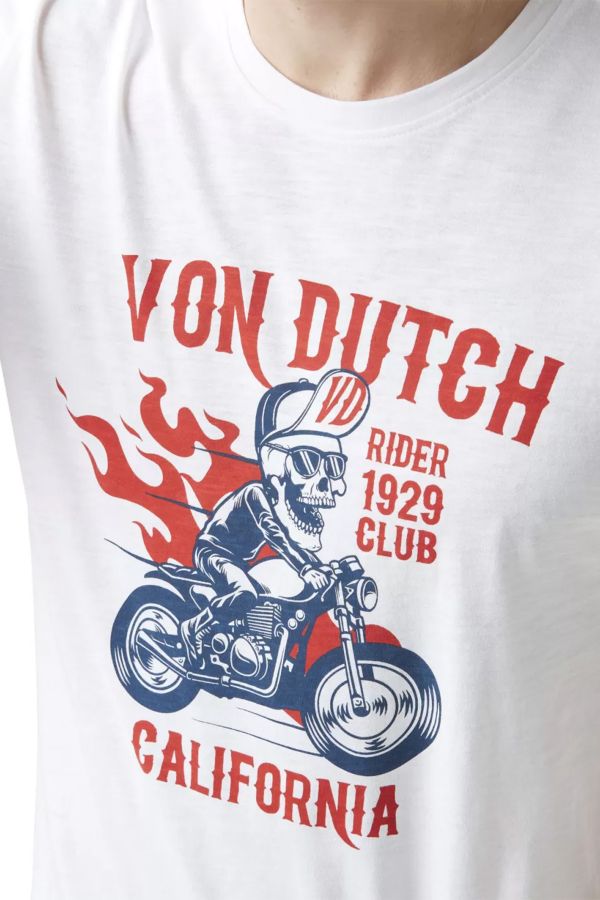 T-shirt Uomo Von Dutch TEE SHIRT RIDE W