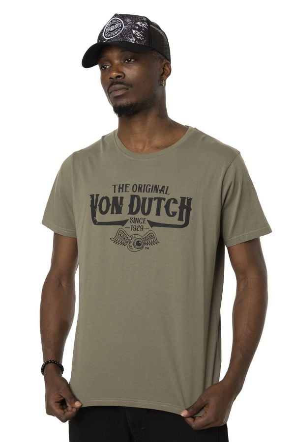 T-shirt Uomo Von Dutch TEE SHIRT ORIG K