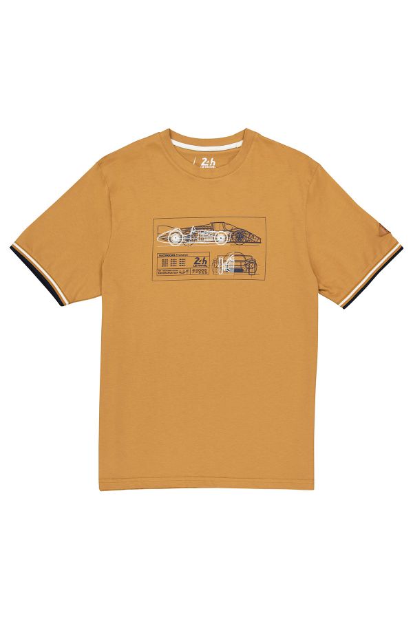 Camiseta Hombre 24h Le Mans TSM04-580 CAMEL