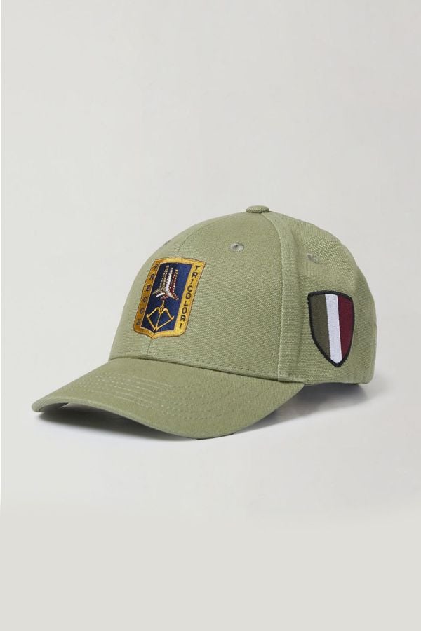 Cappellino Uomo Aeronautica Militare HA1150CT3043 07274 OLIVE GREEN