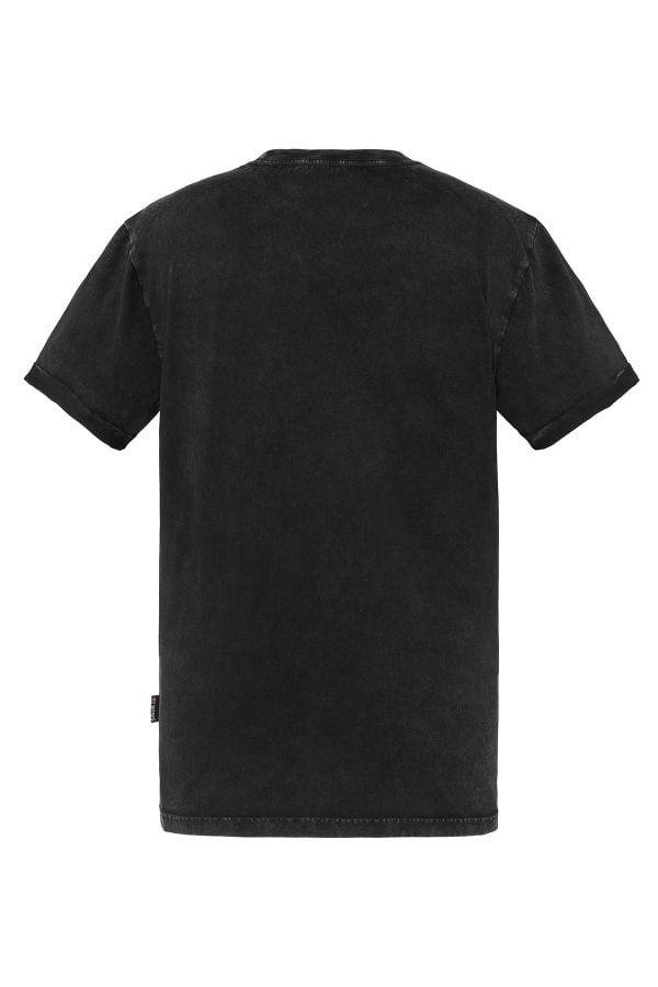 T-shirt Uomo Schott TSARON BLACK