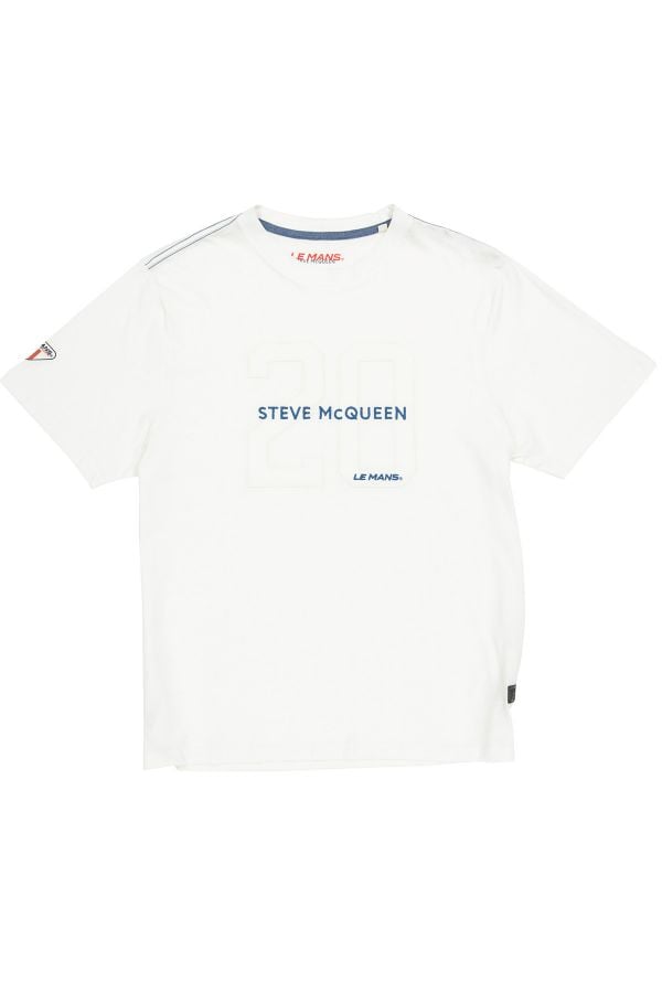 Herren T-shirt Steve Mcqueen SQ241TSM02-002 HEATHER ECRU