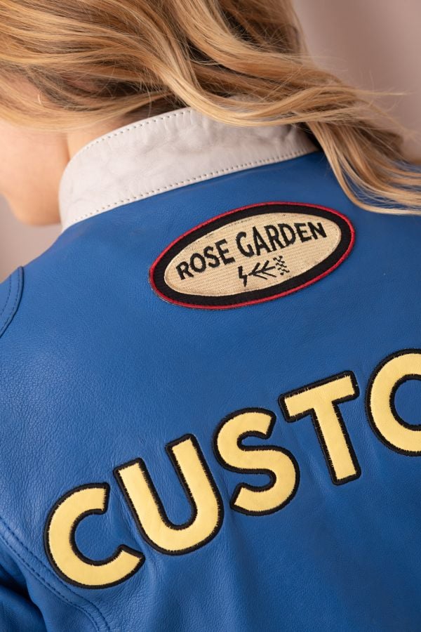 Blouson Femme Rose Garden ANDERSEN LAMB VITA WHITE